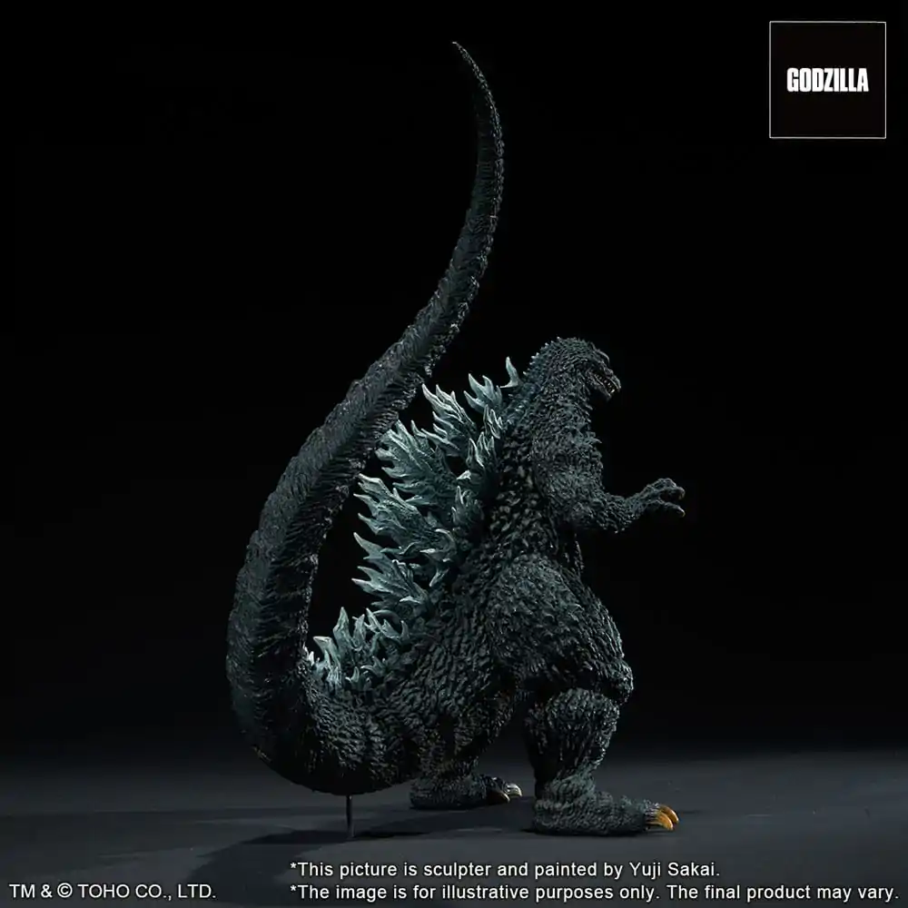 Godzilla against Mechagodzilla 2002 TOHO Yuji Sakai Modeling Collection PVC Socha Godzilla Battle in the Storm 28 cm produktová fotografia