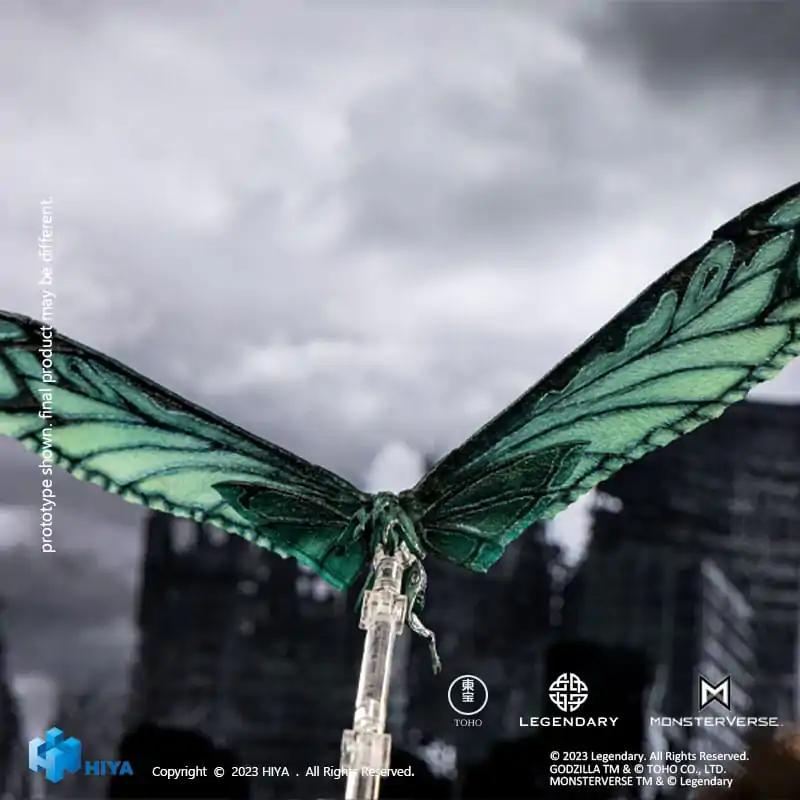 Godzilla Exquisite Basic akčná figúrka Godzilla: King of the Monsters Mothra Emerald Titan Version 36 cm produktová fotografia