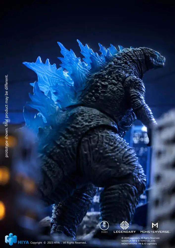 Godzilla Exquisite Basic akčná figúrka Godzilla vs. Kong Heat Ray Godzilla Translucent Version 18 cm produktová fotografia