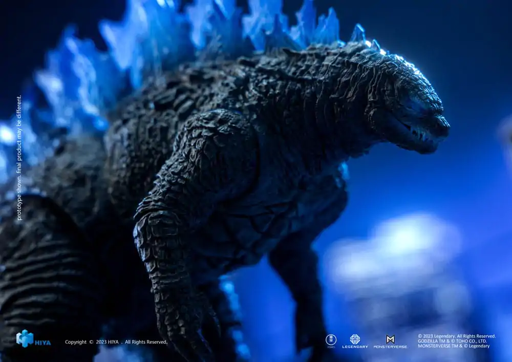 Godzilla Exquisite Basic akčná figúrka Godzilla vs. Kong Heat Ray Godzilla Translucent Version 18 cm produktová fotografia