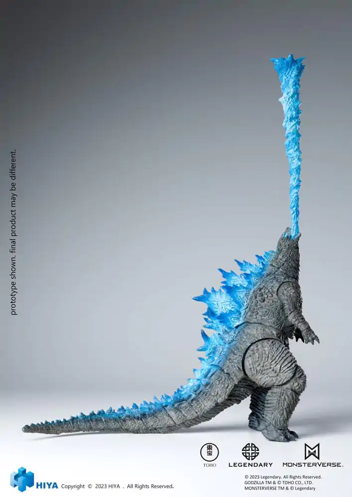 Godzilla Exquisite Basic akčná figúrka Godzilla vs. Kong Heat Ray Godzilla Translucent Version 18 cm produktová fotografia