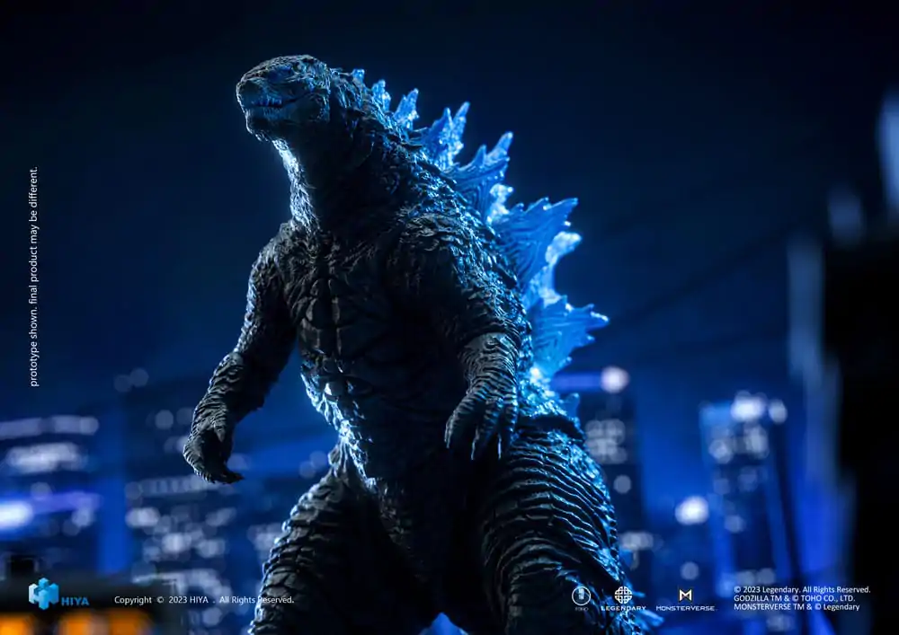 Godzilla Exquisite Basic akčná figúrka Godzilla vs. Kong Heat Ray Godzilla Translucent Version 18 cm produktová fotografia