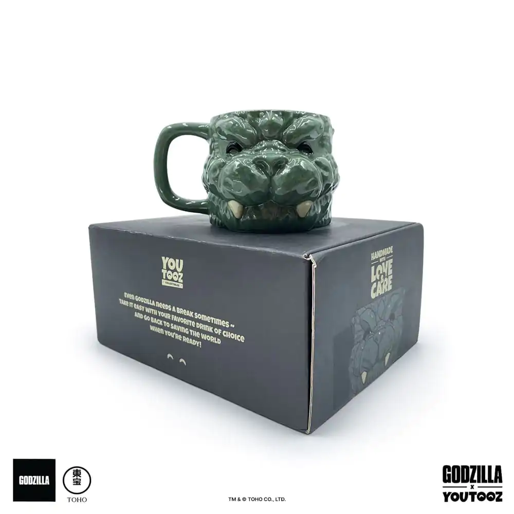 Godzilla Hrnček Tvár produktová fotografia