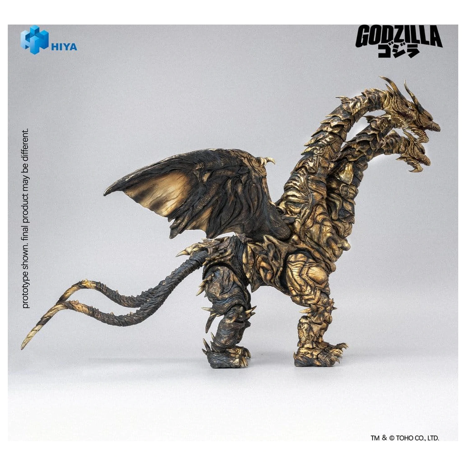 Godzilla: Final Wars (2004) Exquisite Basic Series akčná figúrka Keizer Ghidorah 25 cm produktová fotografia