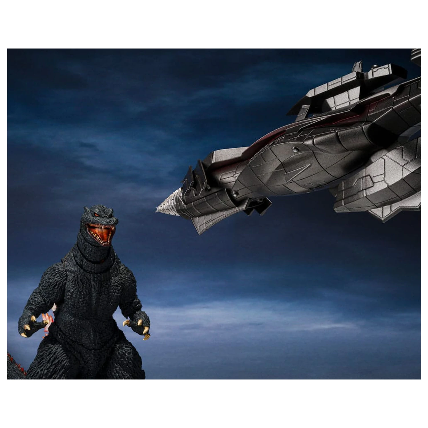 Godzilla: Final Wars S.H.MonsterArts akčná figúrka Godzilla Heat Ray Ver. vs. New Gotengo 16 cm produktová fotografia