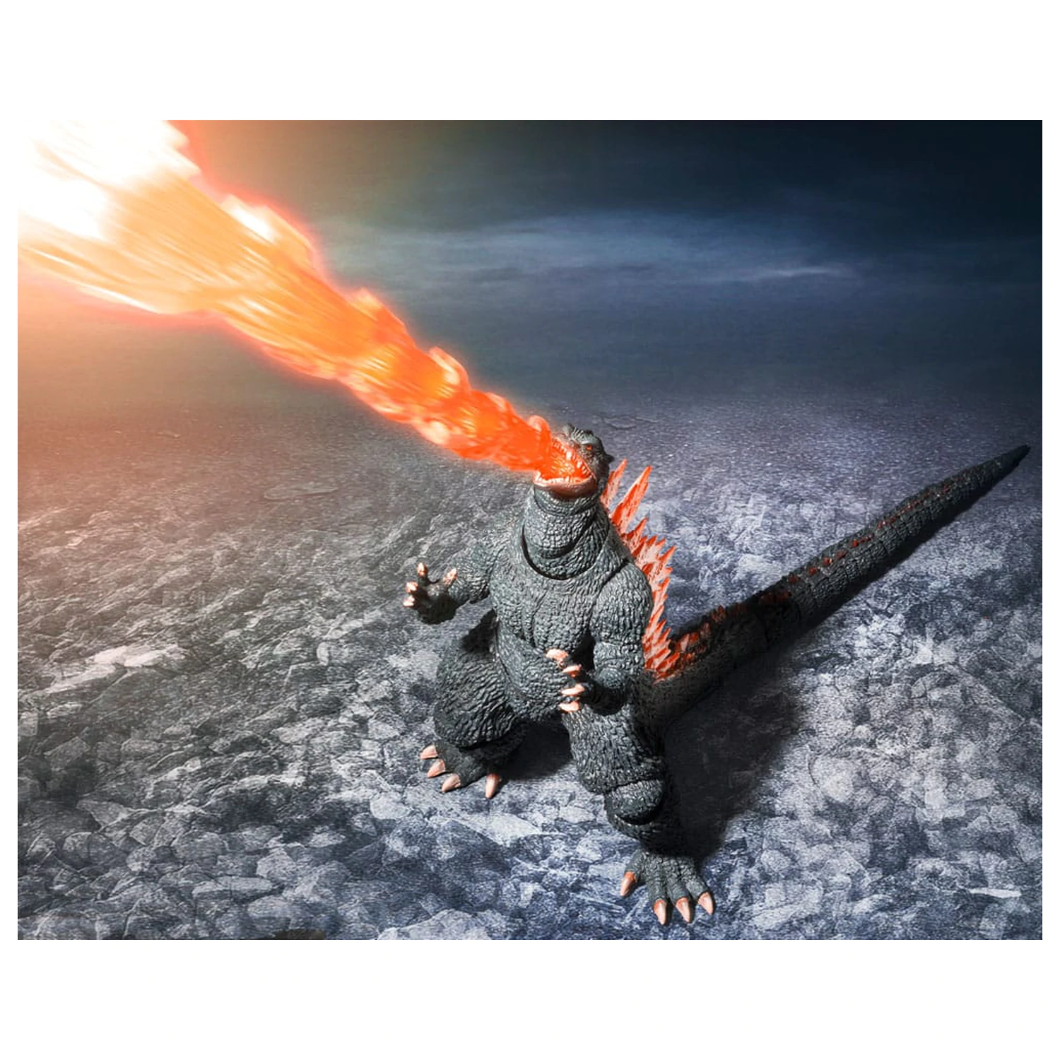 Godzilla: Final Wars S.H.MonsterArts akčná figúrka Godzilla Heat Ray Ver. vs. New Gotengo 16 cm produktová fotografia