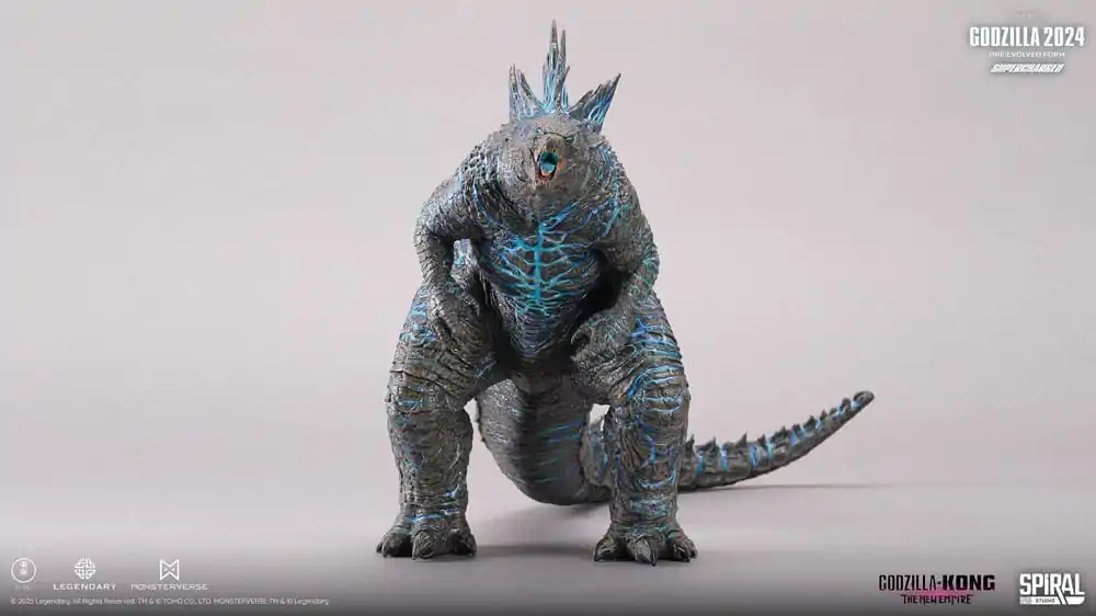 Godzilla Hall of Fame PVC Socha Godzilla 2024 Pre-Evolved Form (Superchargd Version) 26 cm produktová fotografia