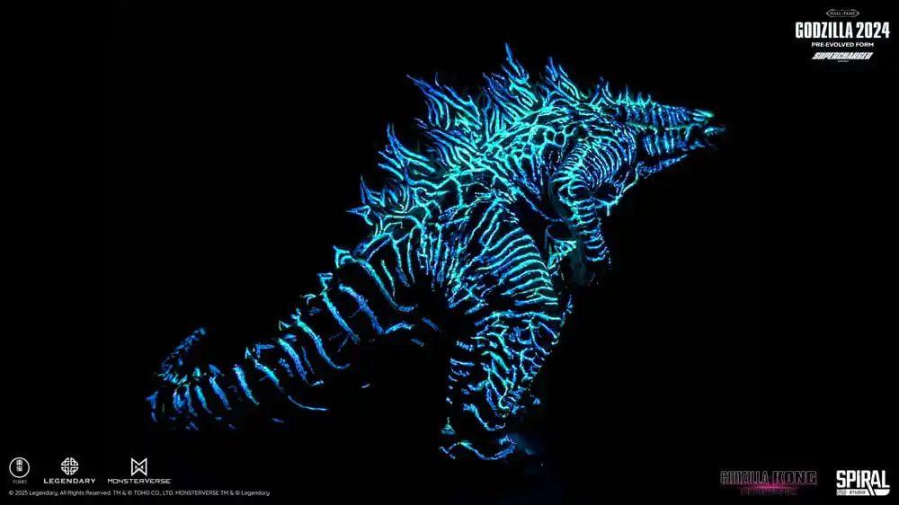 Godzilla Hall of Fame PVC Socha Godzilla 2024 Pre-Evolved Form (Superchargd Version) 26 cm produktová fotografia