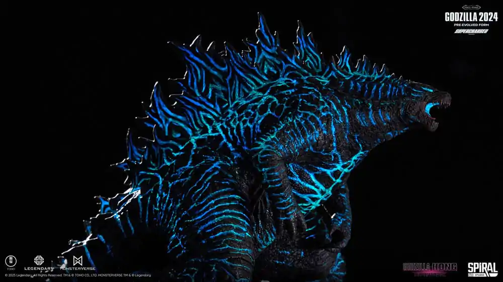 Godzilla Hall of Fame PVC Socha Godzilla 2024 Pre-Evolved Form (Superchargd Version) 26 cm produktová fotografia