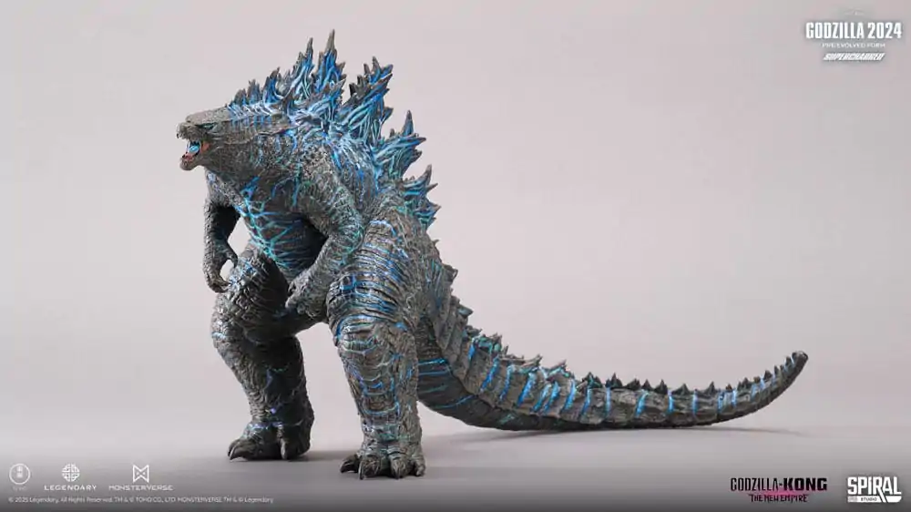Godzilla Hall of Fame PVC Socha Godzilla 2024 Pre-Evolved Form (Superchargd Version) 26 cm produktová fotografia