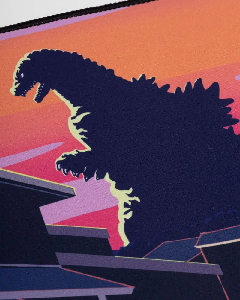 Godzilla nadrozmerná podložka pod myš Japanese Godzilla Skyline produktová fotografia