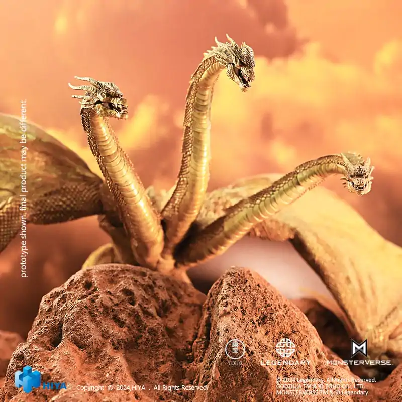 Godzilla: King of the Monsters Exquisite Basic Akčná Figúrka King Ghidorah Gravity Beam Version 35 cm produktová fotografia