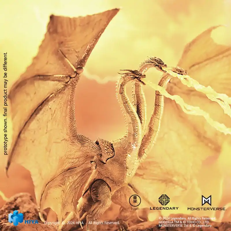 Godzilla: King of the Monsters Exquisite Basic Akčná Figúrka King Ghidorah Gravity Beam Version 35 cm produktová fotografia