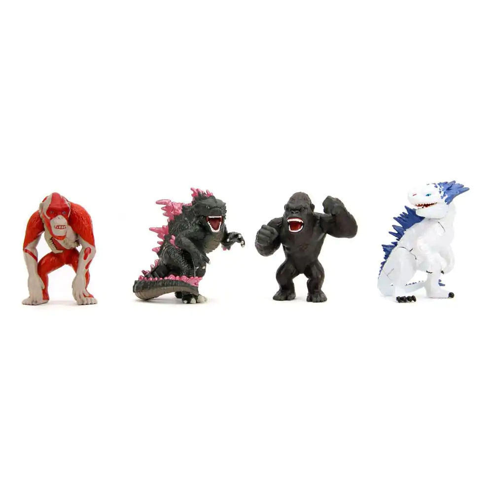 Godzilla Nano Metalfigs Diecast Mini Figúrky 4-PACK Wave 1 4 cm termékfotó