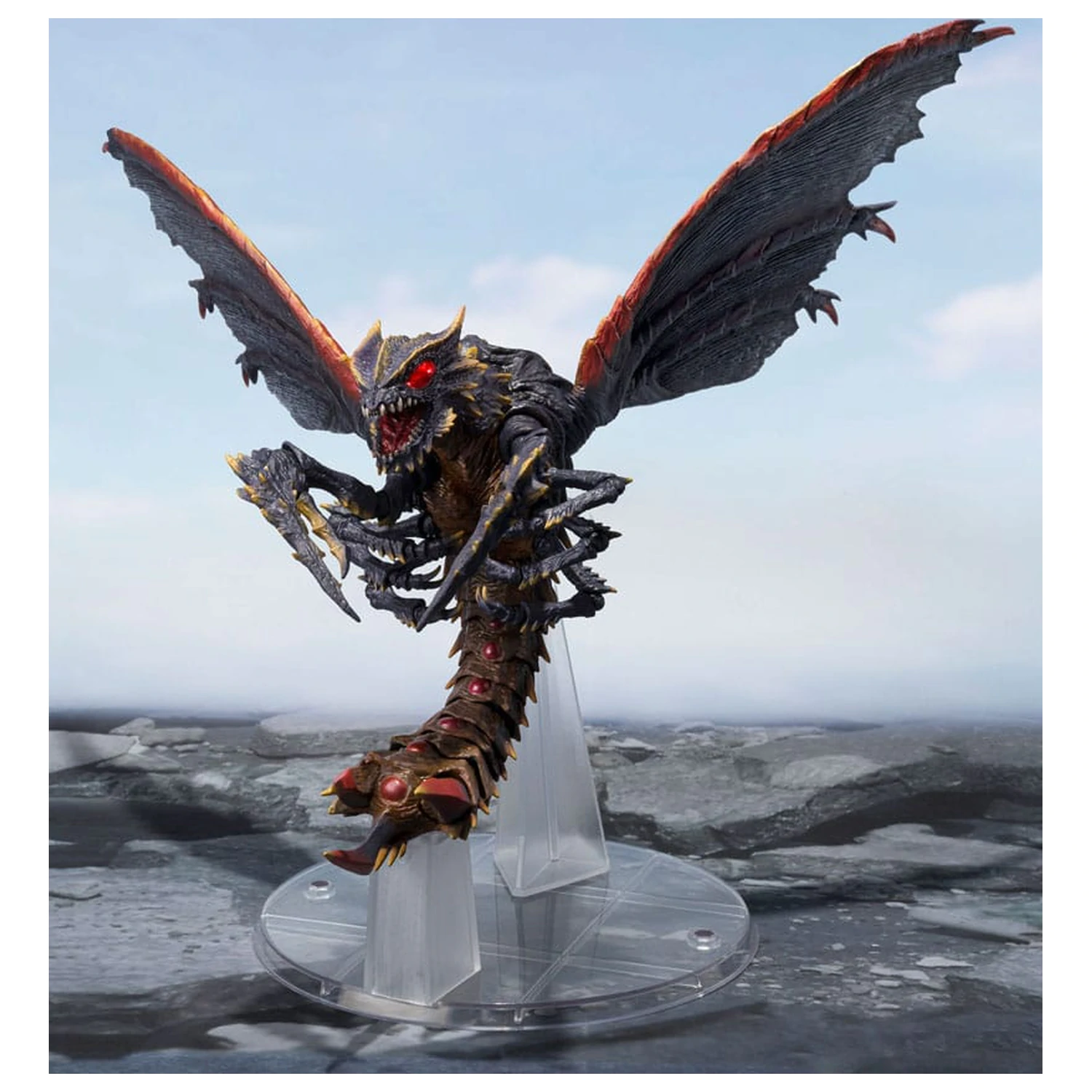 Godzilla S.H. Monster Arts akčná figúrka Megaguirus Evolution Set 21 cm produktová fotografia