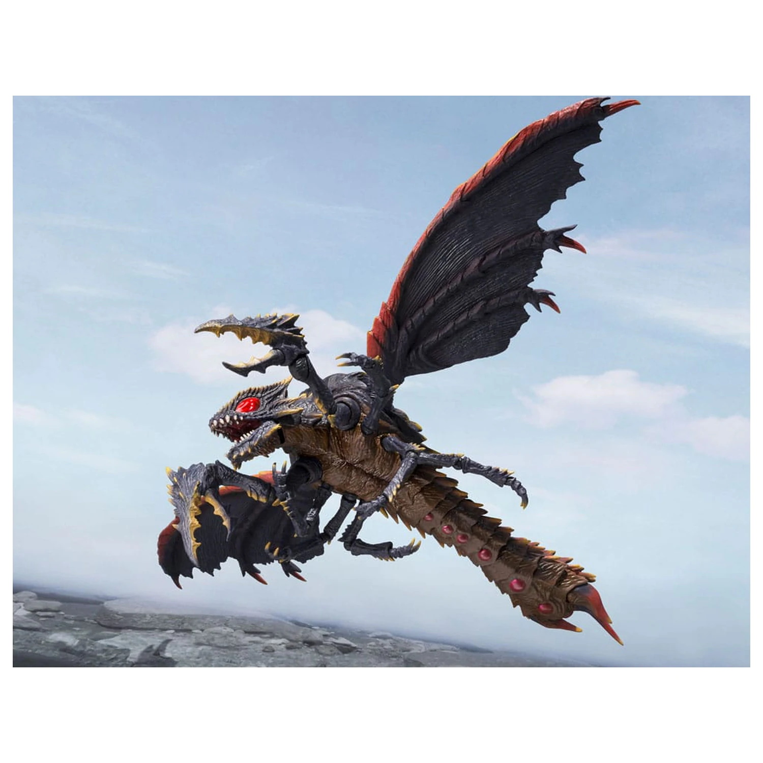 Godzilla S.H. Monster Arts akčná figúrka Megaguirus Evolution Set 21 cm produktová fotografia