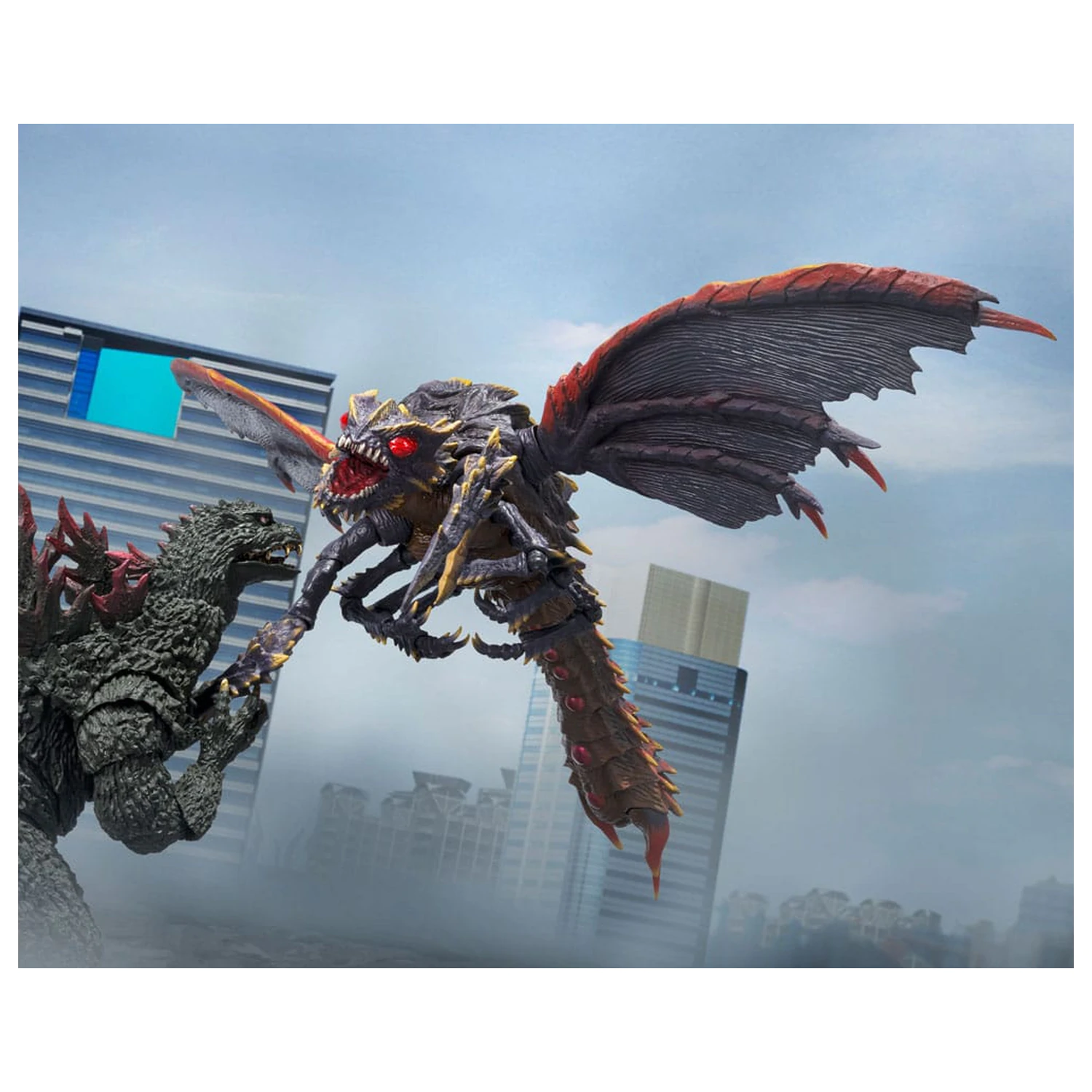 Godzilla S.H. Monster Arts akčná figúrka Megaguirus Evolution Set 21 cm produktová fotografia