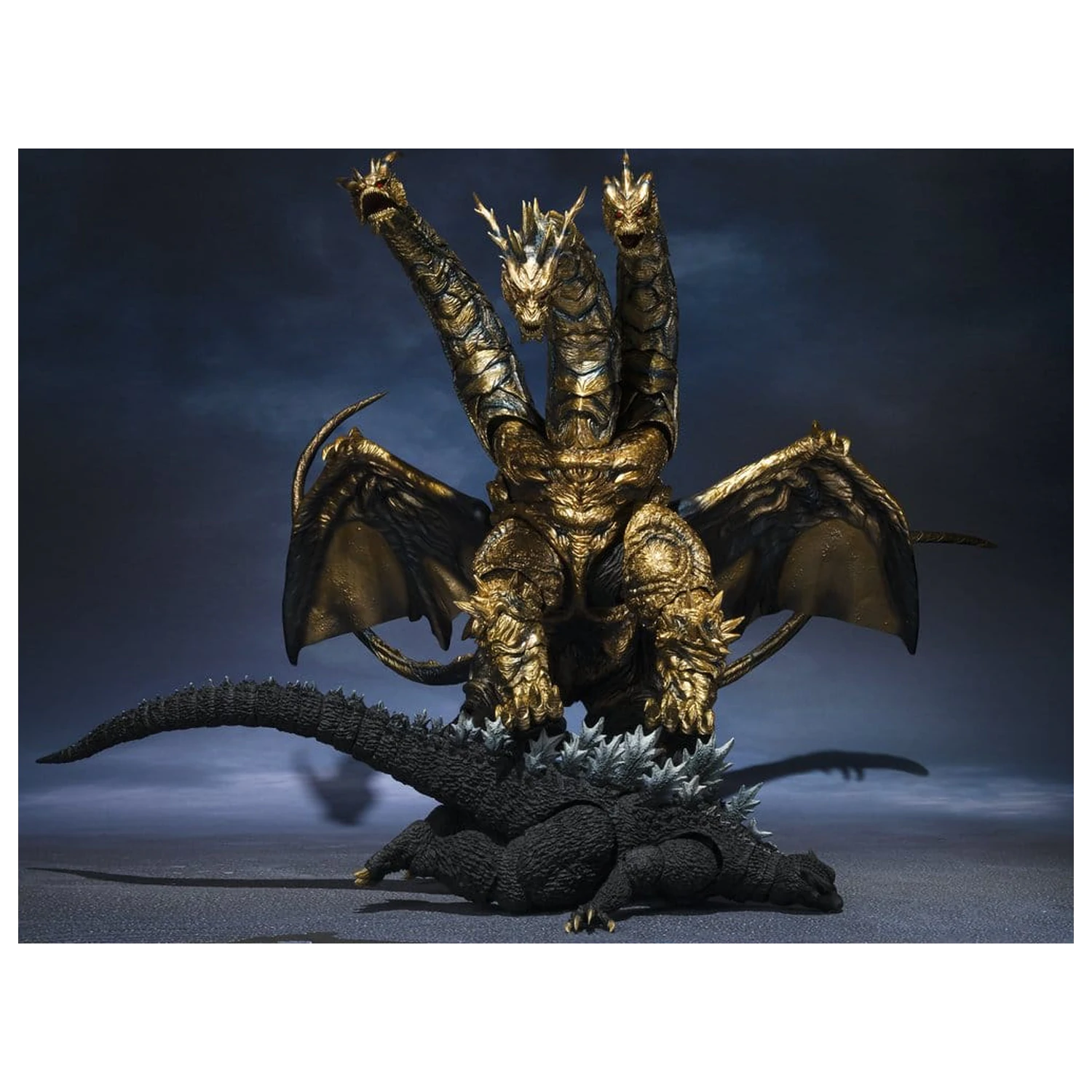 Godzilla S.H.MonsterArts Akčná figúrka Kaizer Ghidorah 25 cm produktová fotografia