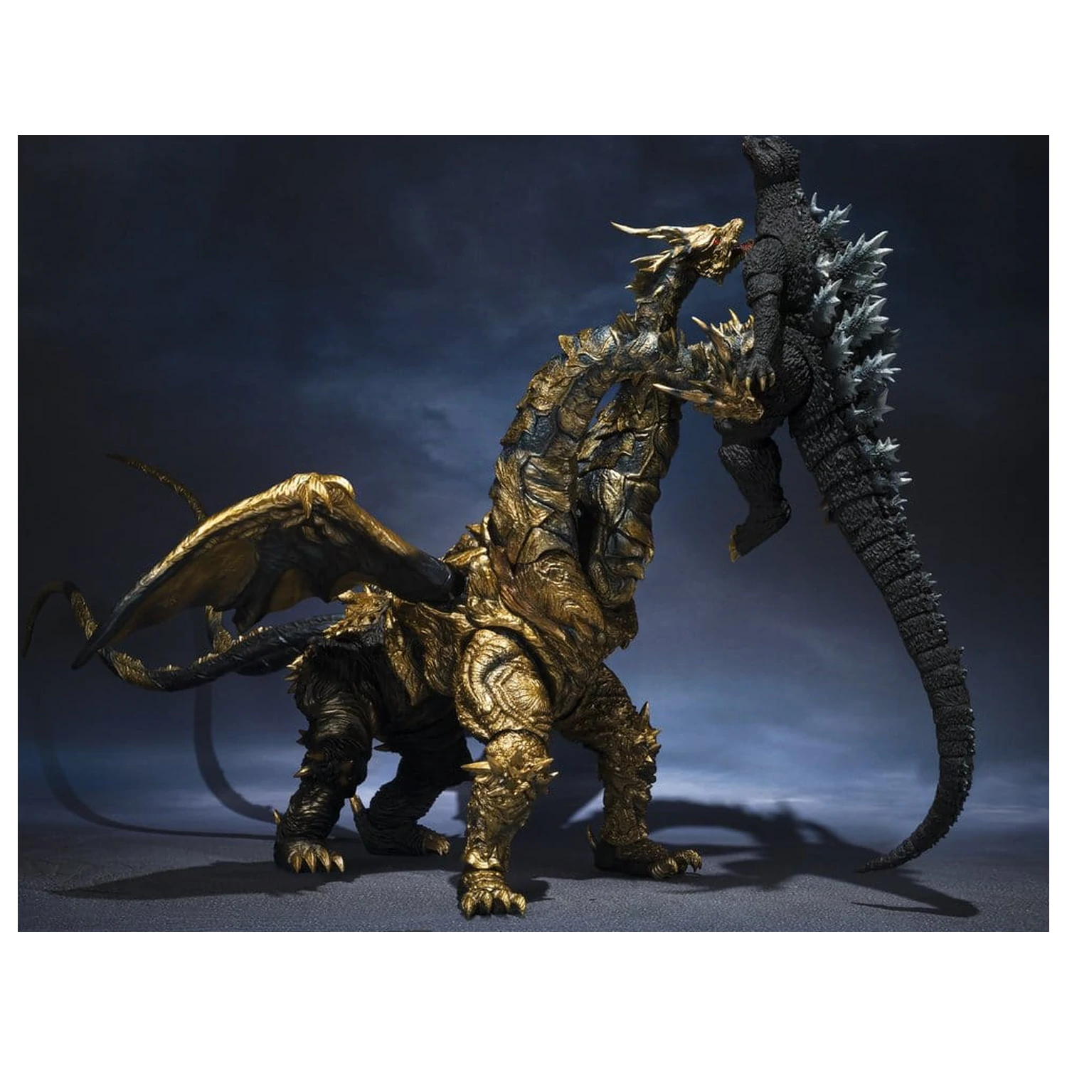Godzilla S.H.MonsterArts Akčná figúrka Kaizer Ghidorah 25 cm produktová fotografia