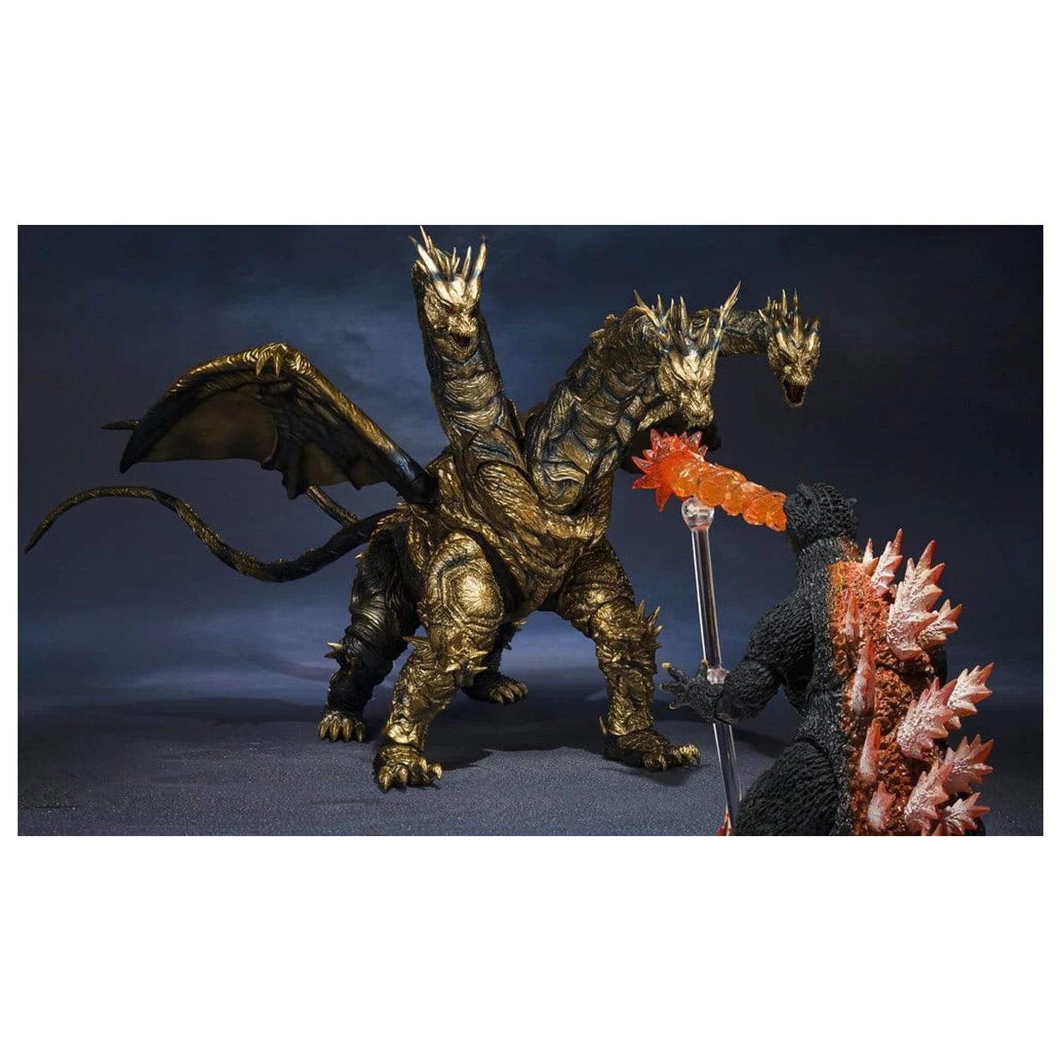 Godzilla S.H.MonsterArts Akčná figúrka Kaizer Ghidorah 25 cm produktová fotografia