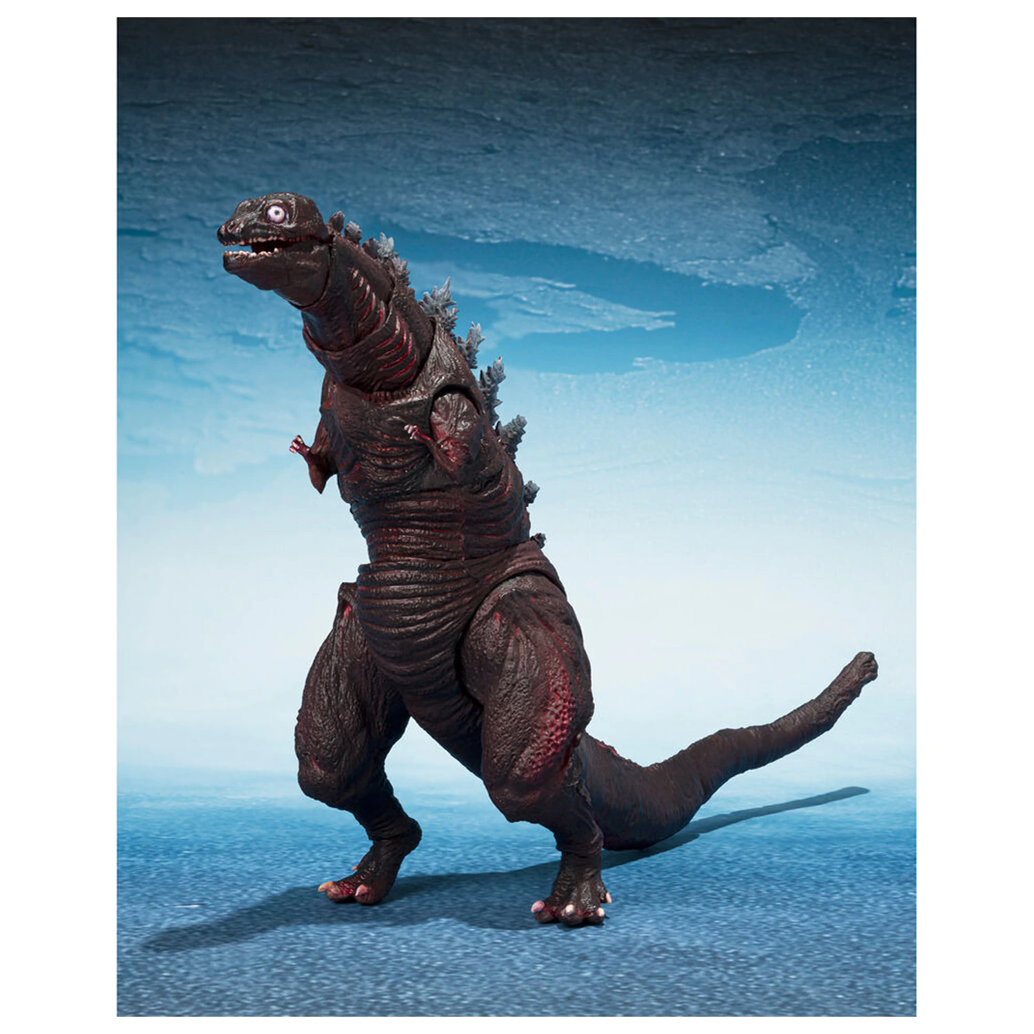 Godzilla The Second Form & Third Form & Giant Unidentified Creature S.H. MonsterArts set figúrok produktová fotografia