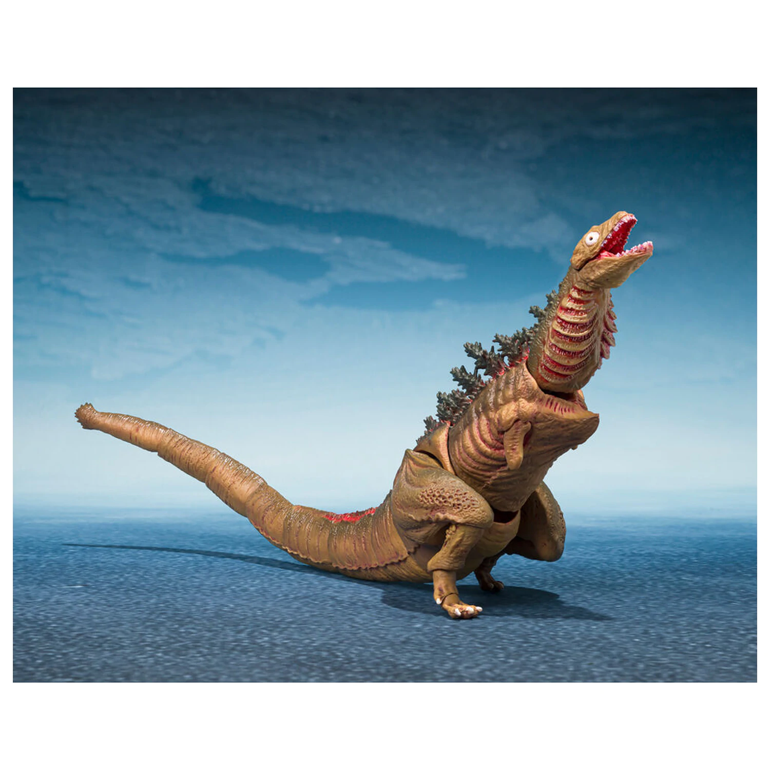 Godzilla The Second Form & Third Form & Giant Unidentified Creature S.H. MonsterArts set figúrok produktová fotografia
