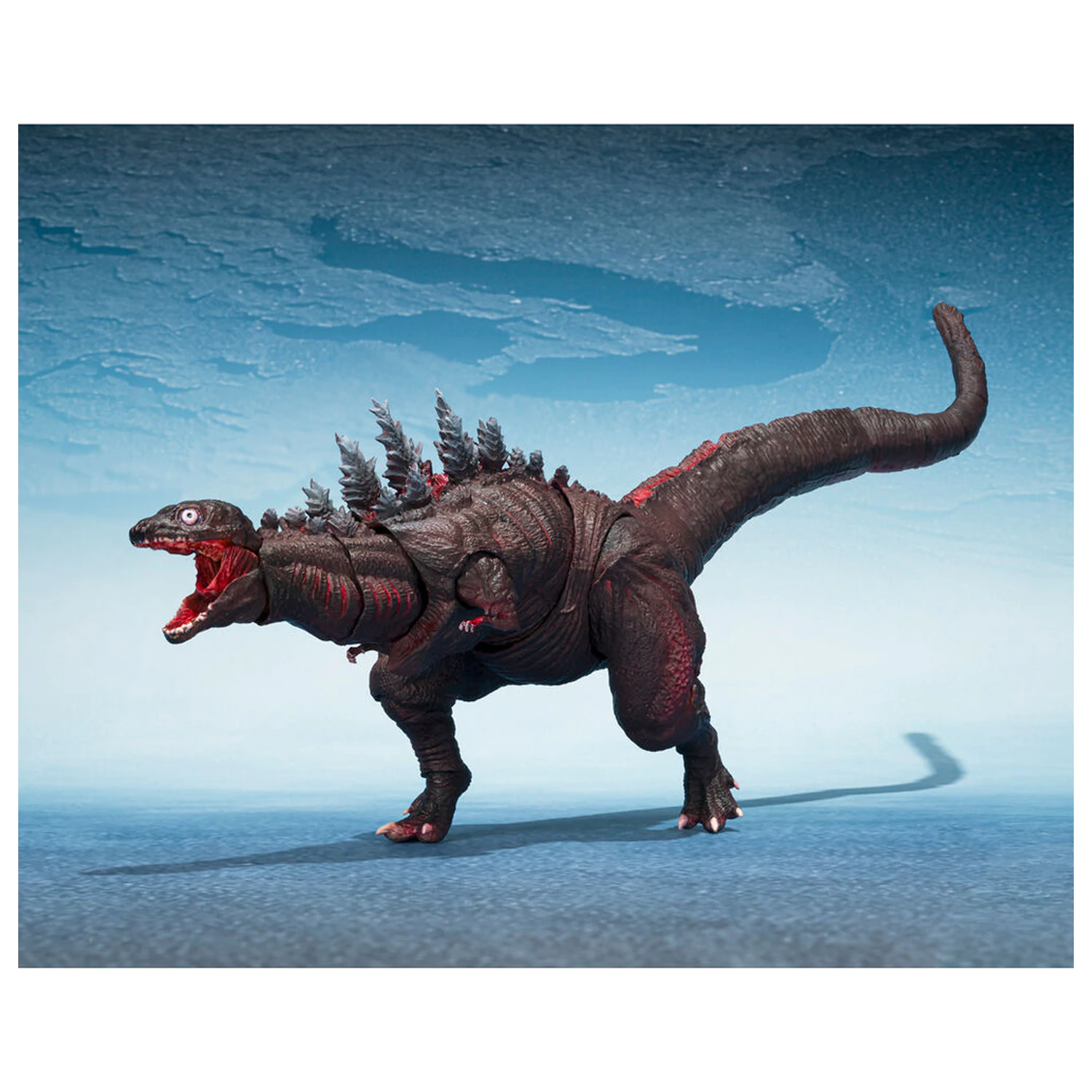 Godzilla The Second Form & Third Form & Giant Unidentified Creature S.H. MonsterArts set figúrok produktová fotografia