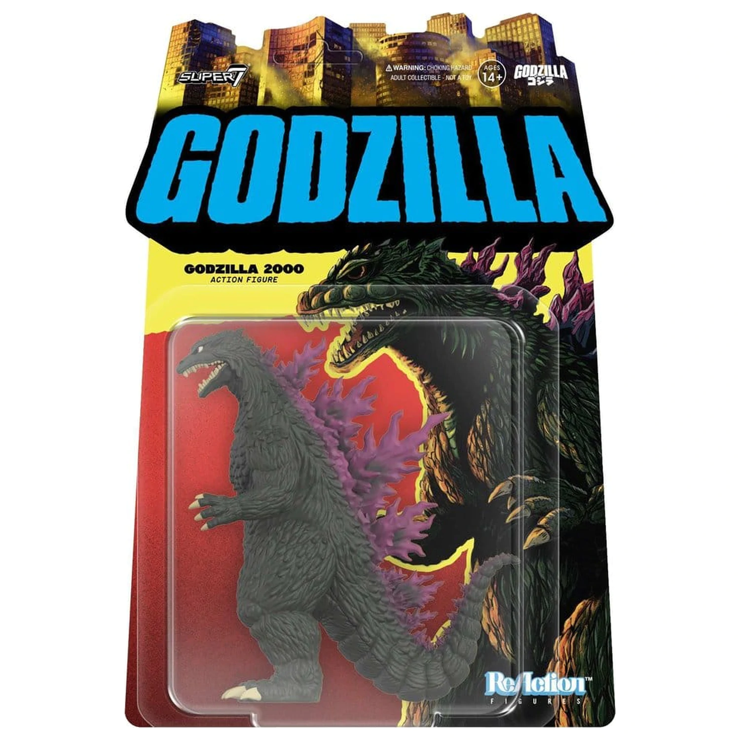 Godzilla Toho ReAction Akčná figúrka Godzilla 2000 10 cm produktová fotografia