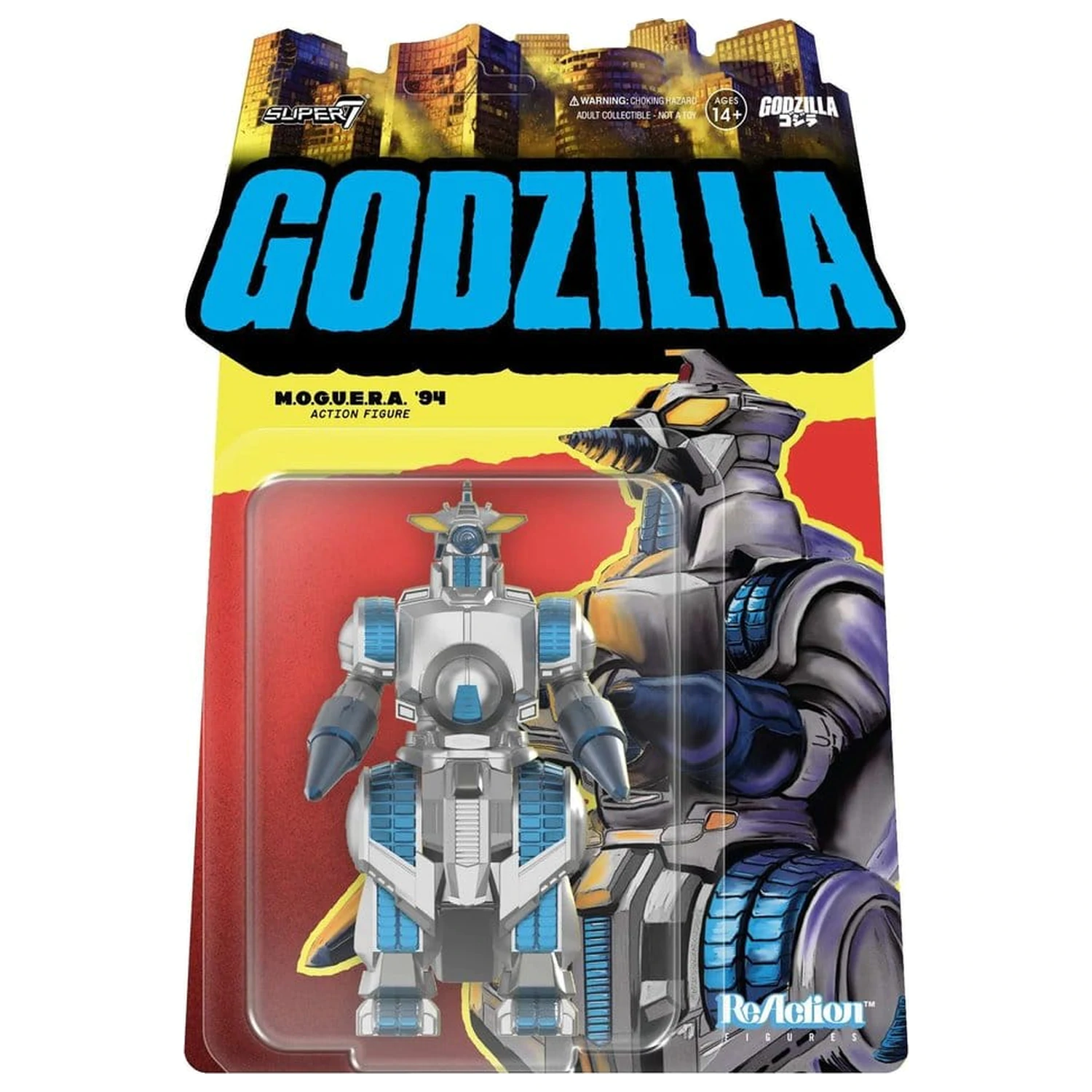 Godzilla Toho ReAction Akčná figúrka M.O.G.U.E.R.A. 10 cm produktová fotografia