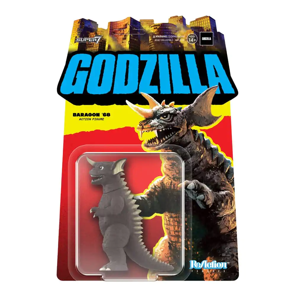 Godzilla Toho ReAction Akčná figúrka Wave 05 Baragon ´68 10 cm produktová fotografia