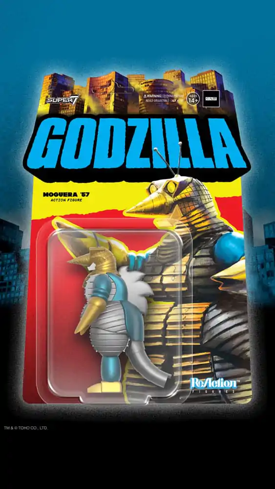 Godzilla Toho ReAction Akčná figúrka Wave 05 Moguera ´57 10 cm produktová fotografia