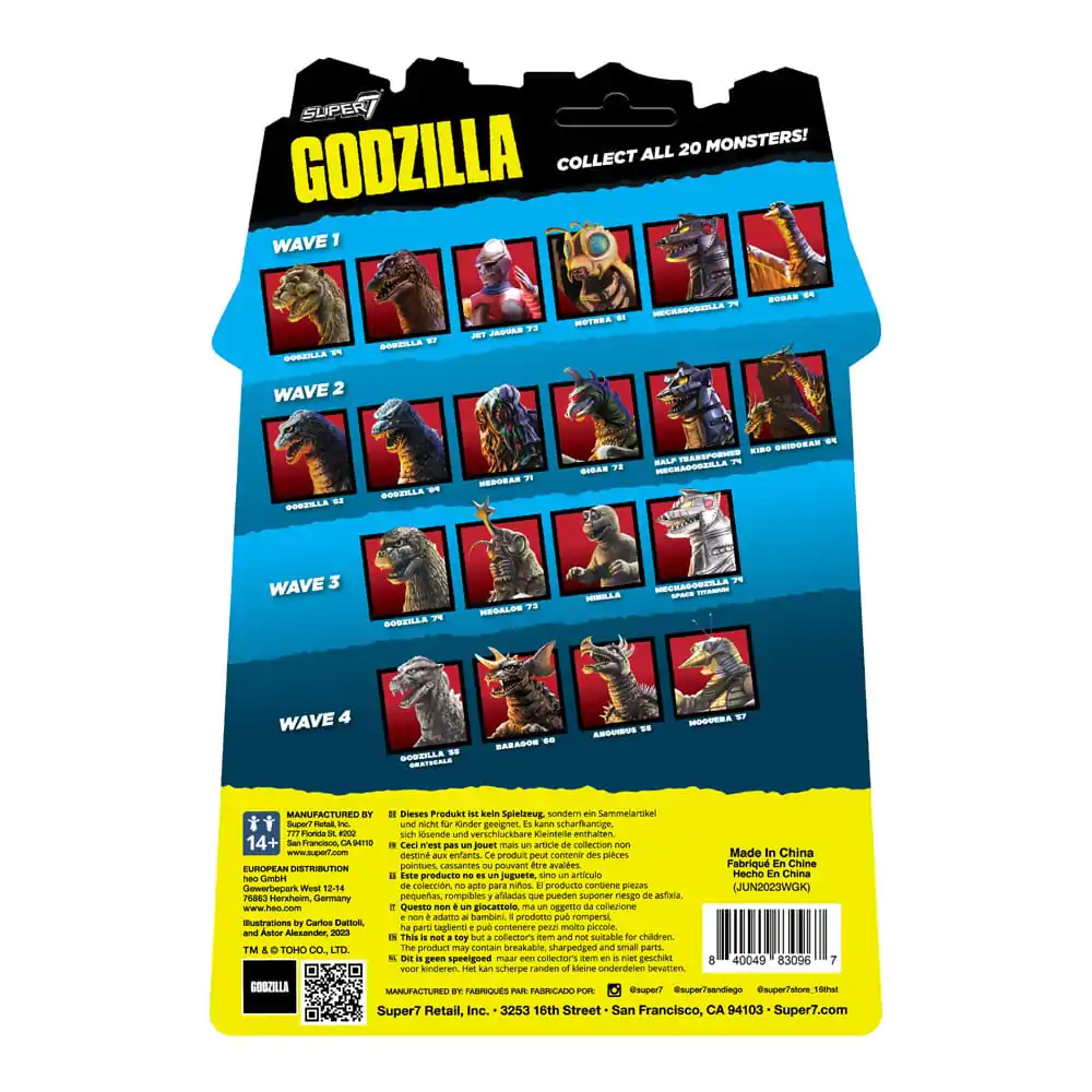 Godzilla Toho ReAction Akčná figúrka Wave 05 Moguera ´57 10 cm produktová fotografia