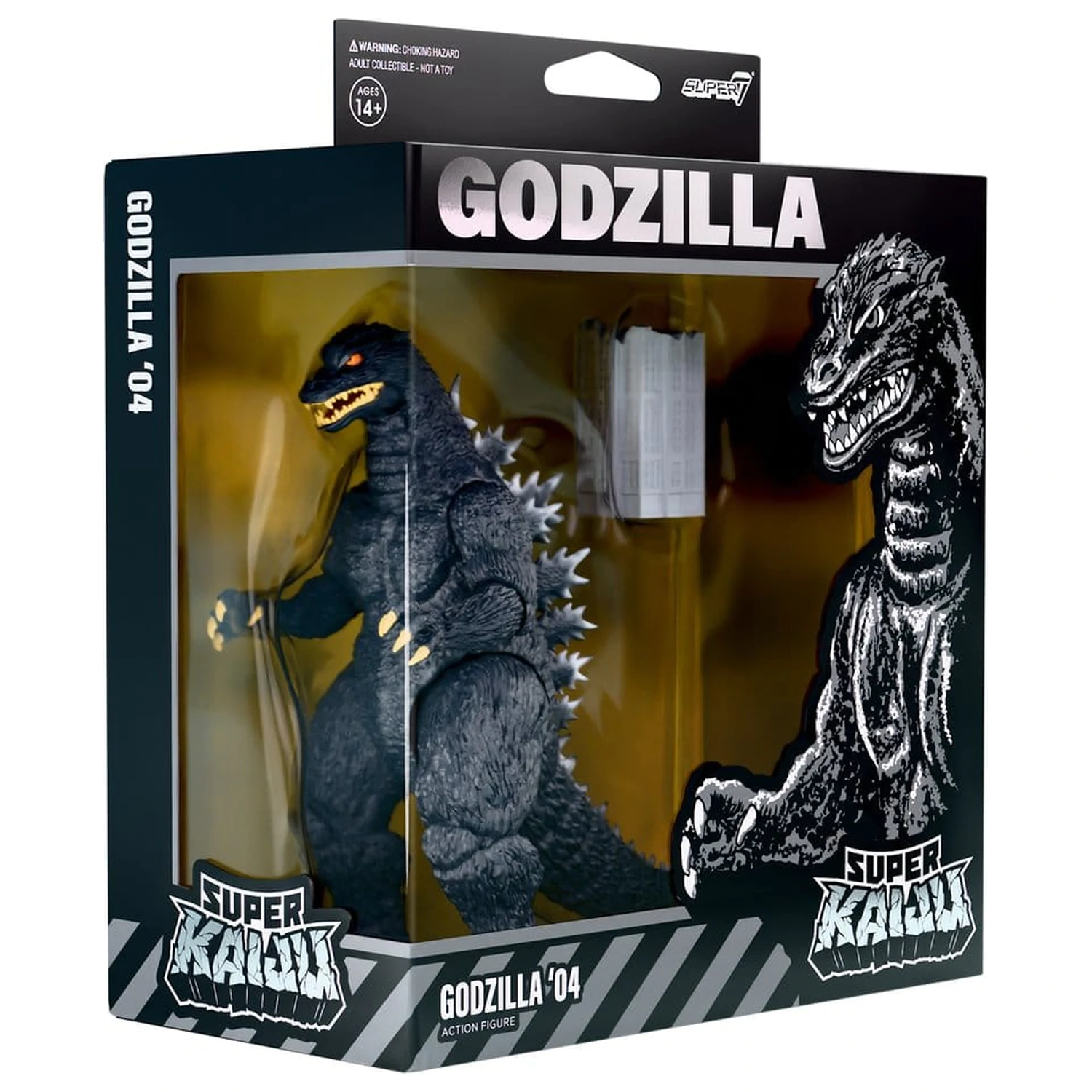 Godzilla Toho Super Kaiju Akčná Figúrka Vlna 04 Godzilla 2004 produktová fotografia