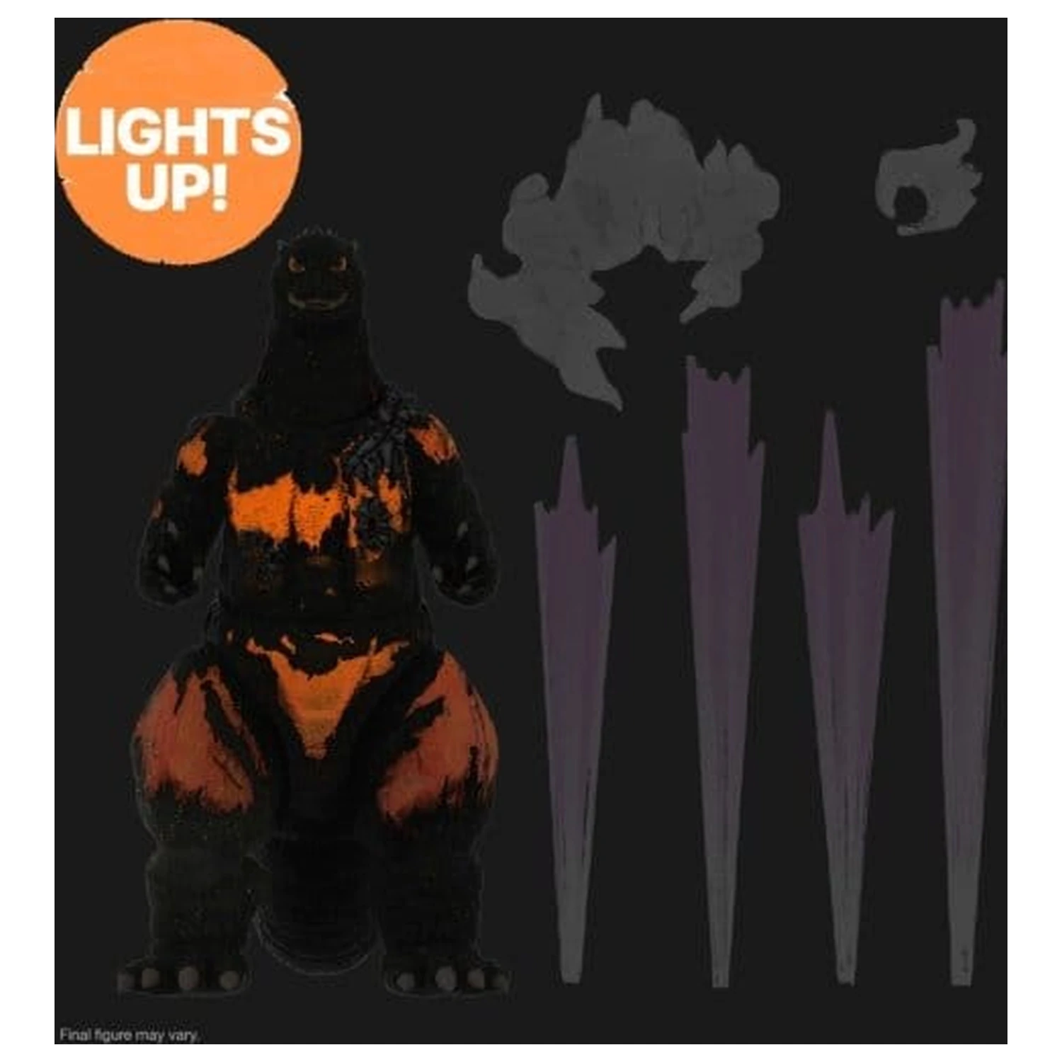 Godzilla Toho Ultimates akčná figúrka Final Battle Godzilla (LED Lightup) 22 cm produktová fotografia