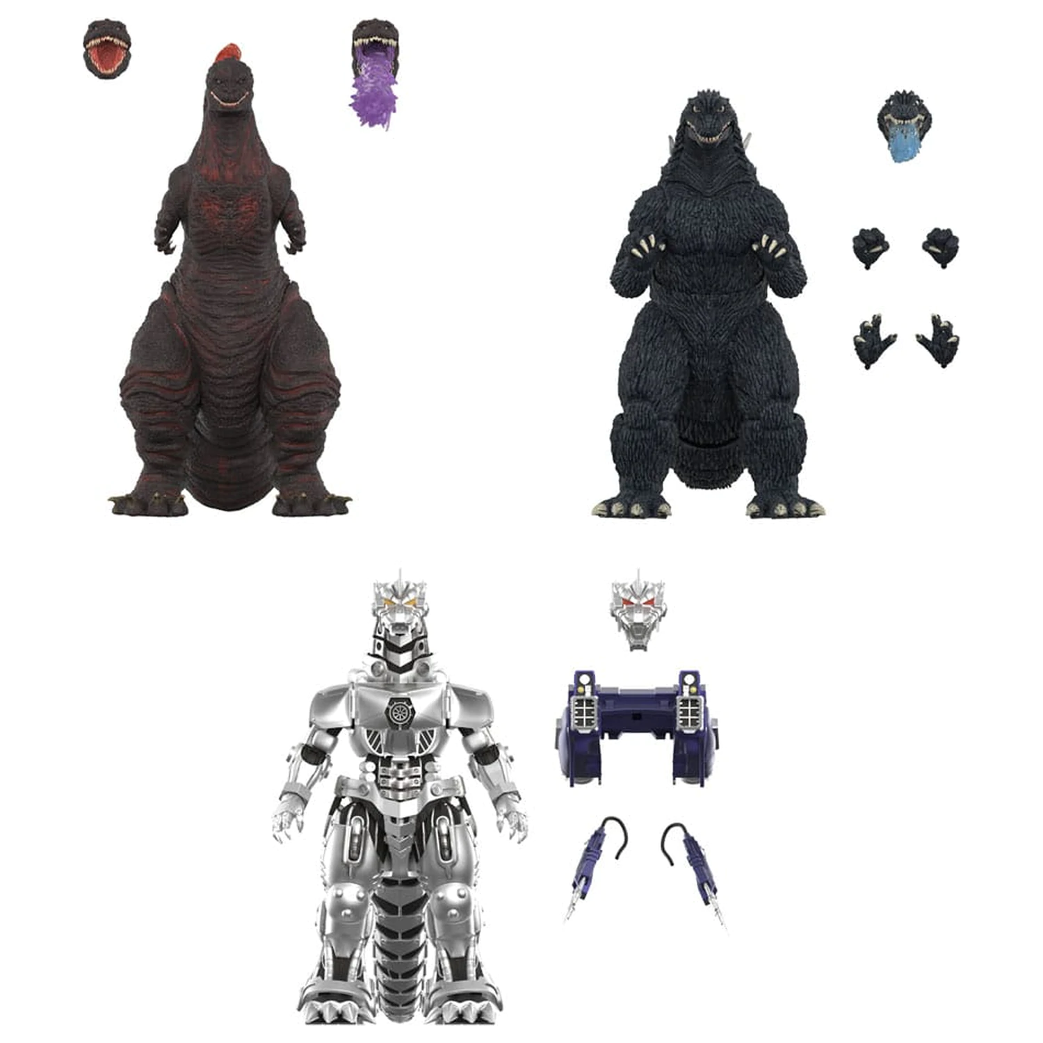 Godzilla Toho Ultimates akčná figúrka vlna 06 Kiryu MechaGodzilla 21 cm produktová fotografia