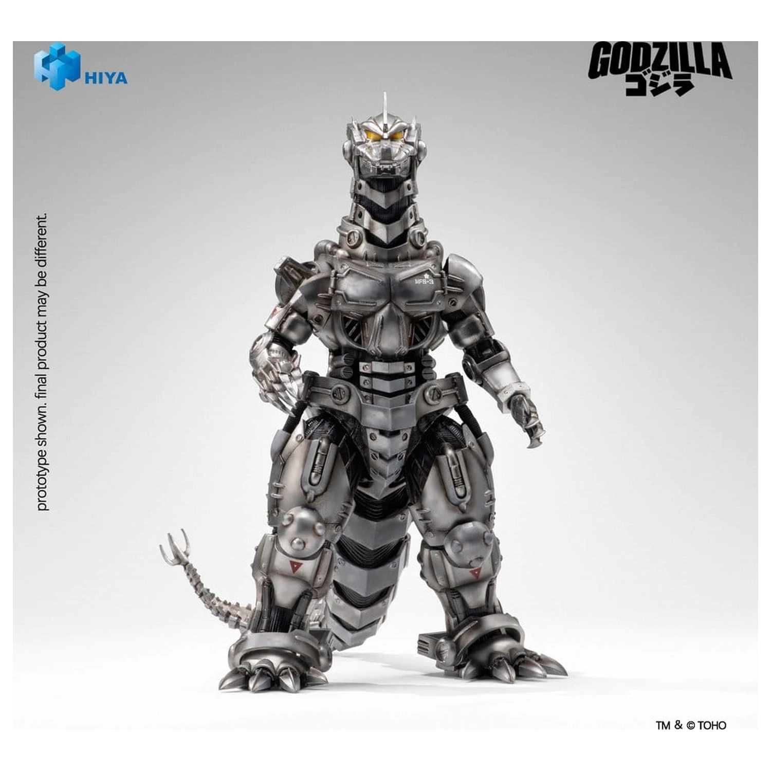 Godzilla Tokyo S.O.S. (2003) Exquisite Basic Series Akčná figúrka Mechagodzilla Heavy Arms / High Mobility Version 20 cm produktová fotografia