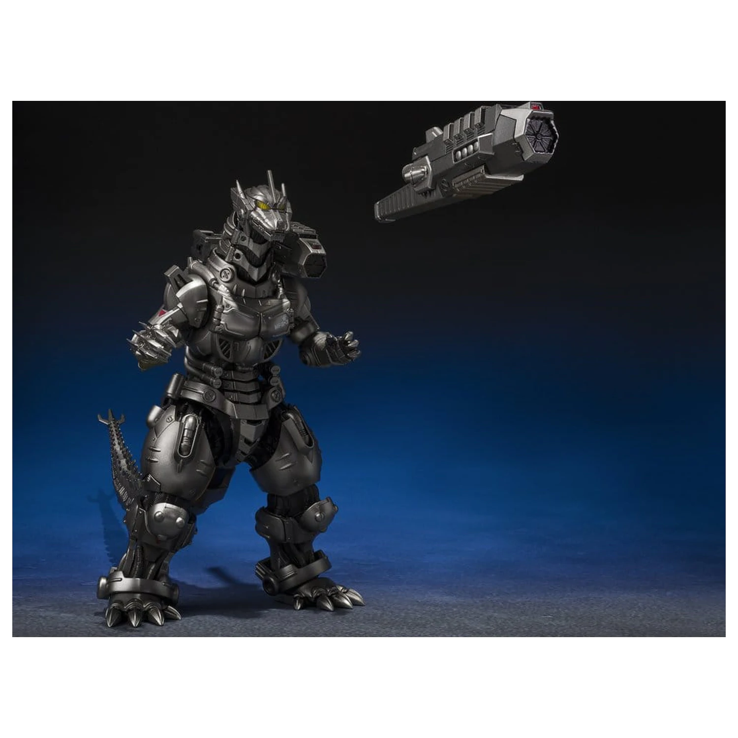 Godzilla: Tokyo S.O.S. S.H.MonsterArts Diecast Akčná figúrka Kiryu (Heavily Armed Type / High Mobility Type) "Tokyo SOS" -Movie Graphic Plus- 16 cm produktová fotografia