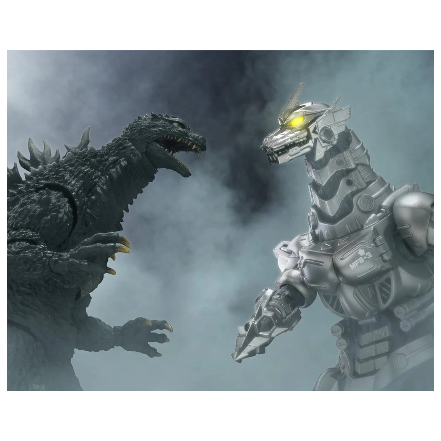 Godzilla: Tokyo S.O.S. S.H.MonsterArts Diecast Akčná figúrka Kiryu (Heavily Armed Type / High Mobility Type) "Tokyo SOS" -Movie Graphic Plus- 16 cm produktová fotografia