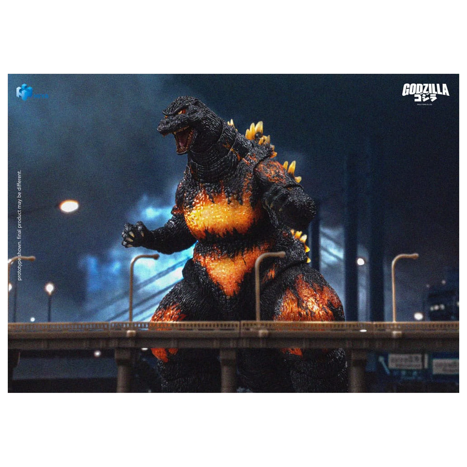 Godzilla vs. Destoroyah (1995) Exquisite Basic akčná figúrka Burning Godzilla 18 cm produktová fotografia
