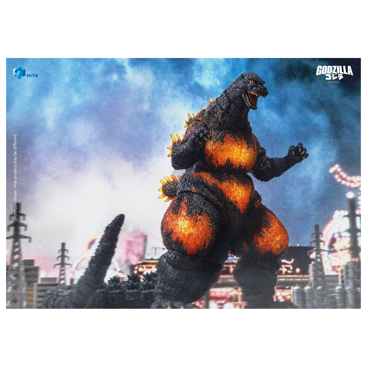 Godzilla vs. Destoroyah (1995) Exquisite Basic akčná figúrka Burning Godzilla 18 cm produktová fotografia