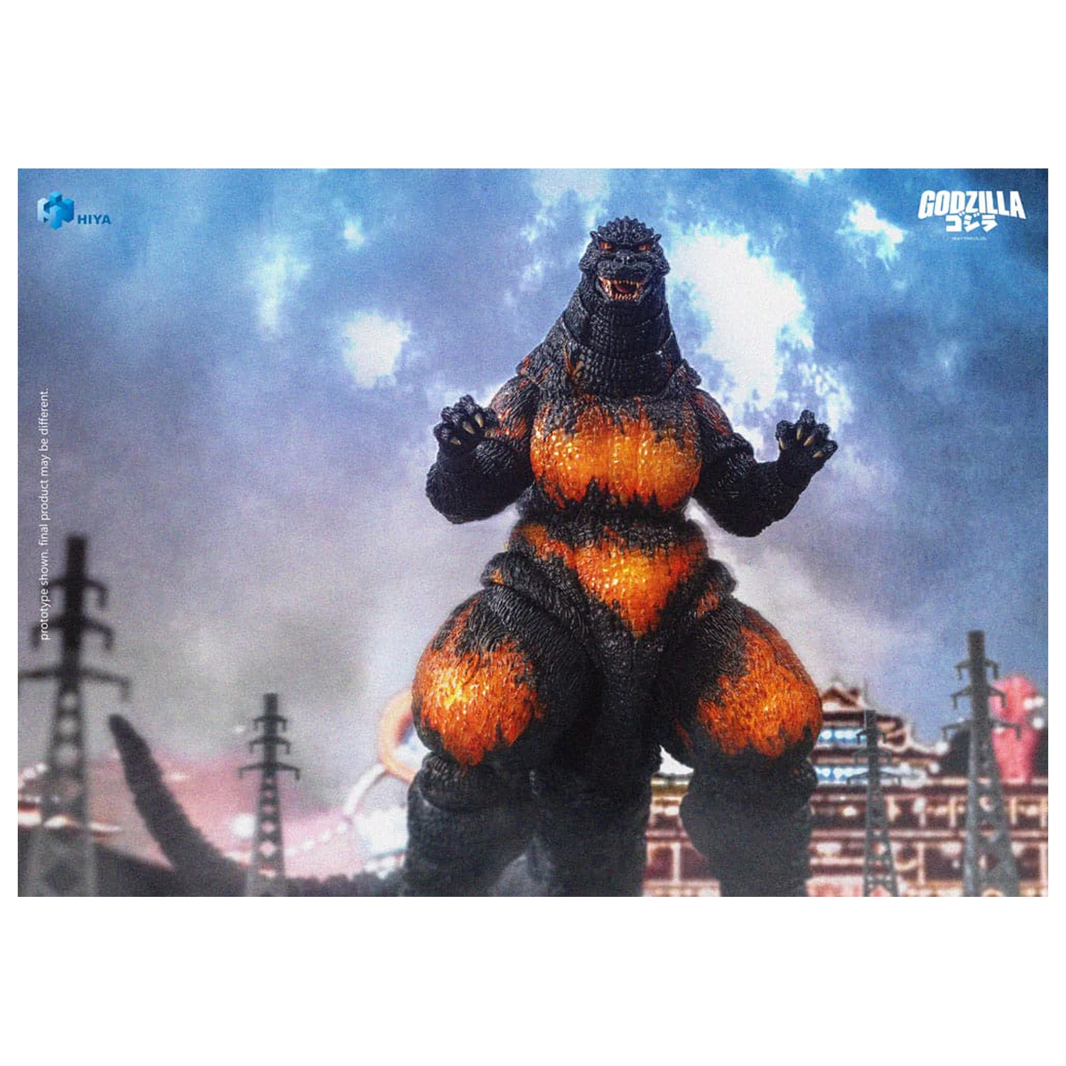 Godzilla vs. Destoroyah (1995) Exquisite Basic akčná figúrka Burning Godzilla 18 cm produktová fotografia