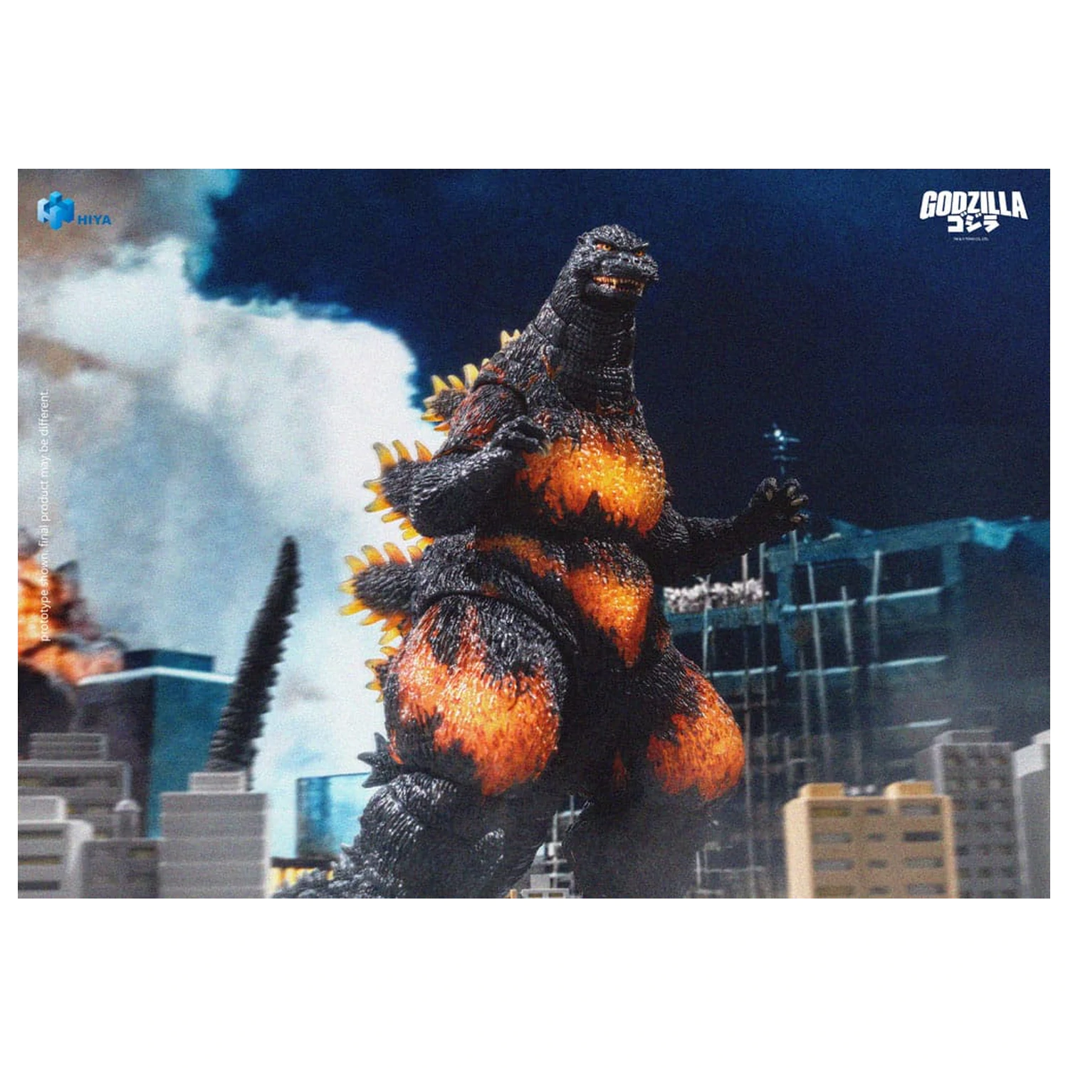 Godzilla vs. Destoroyah (1995) Exquisite Basic akčná figúrka Burning Godzilla 18 cm produktová fotografia