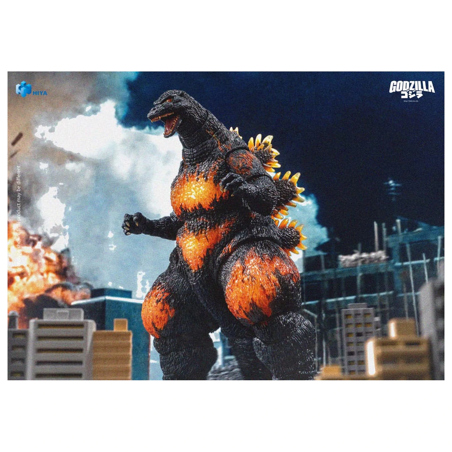 Godzilla vs. Destoroyah (1995) Exquisite Basic akčná figúrka Burning Godzilla 18 cm produktová fotografia