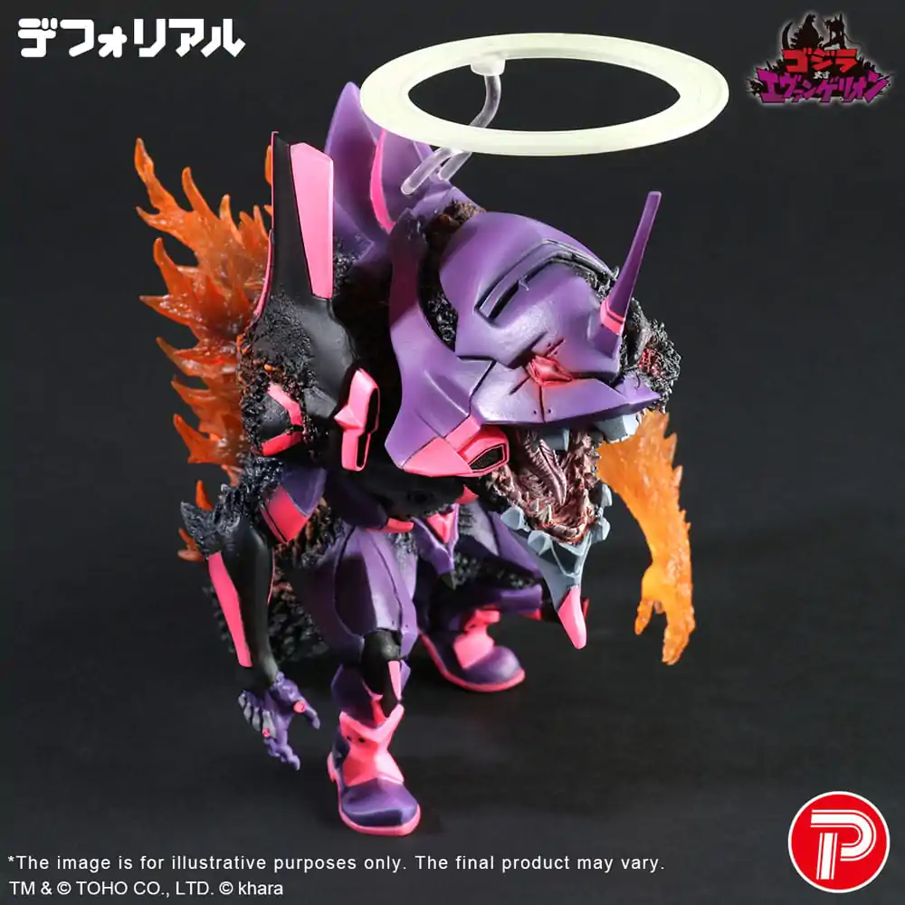 Godzilla vs. Evangelion Deforeal PVC Socha Test Type-01 Burning "G" Awakening Form 19 cm produktová fotografia