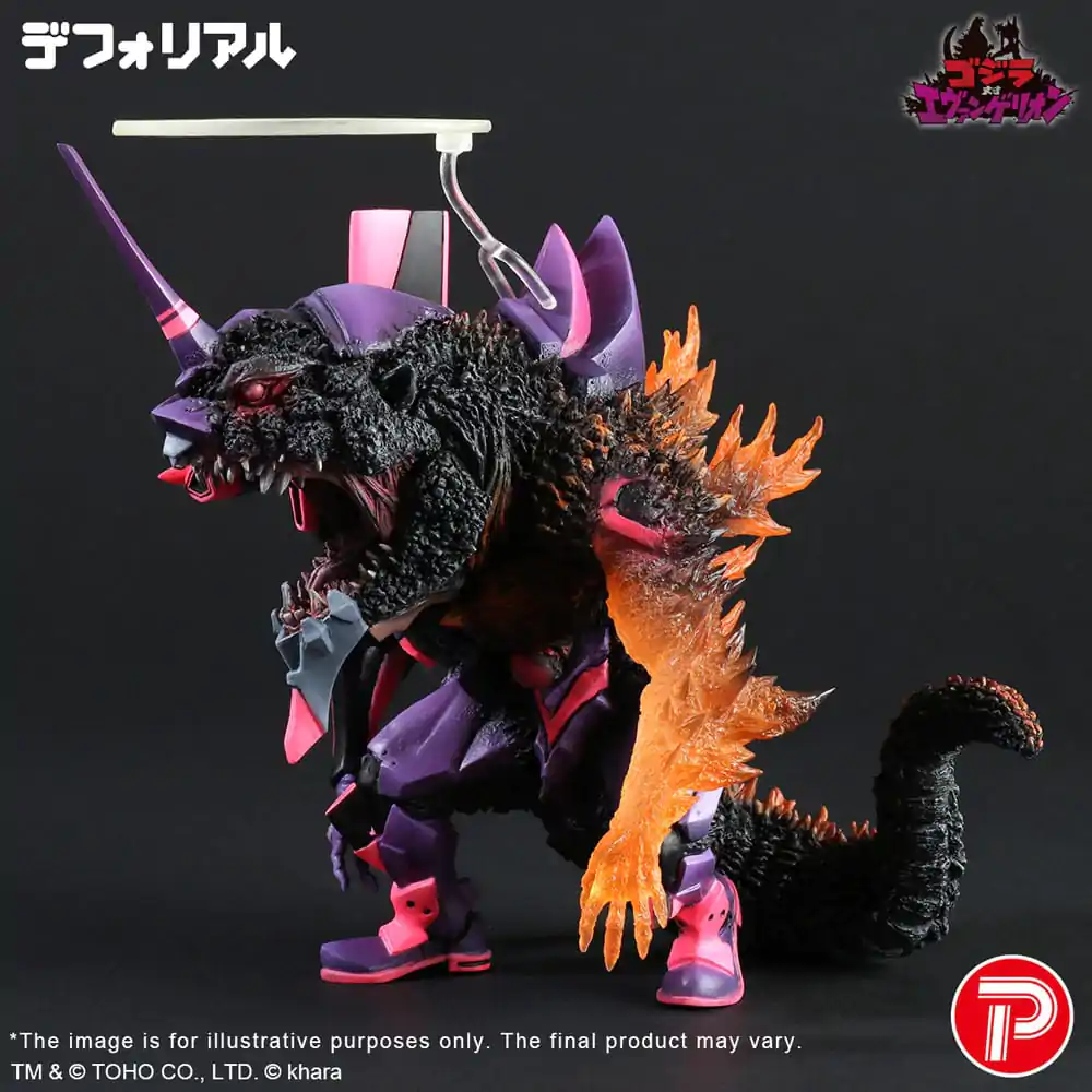 Godzilla vs. Evangelion Deforeal PVC Socha Test Type-01 Burning "G" Awakening Form 19 cm produktová fotografia