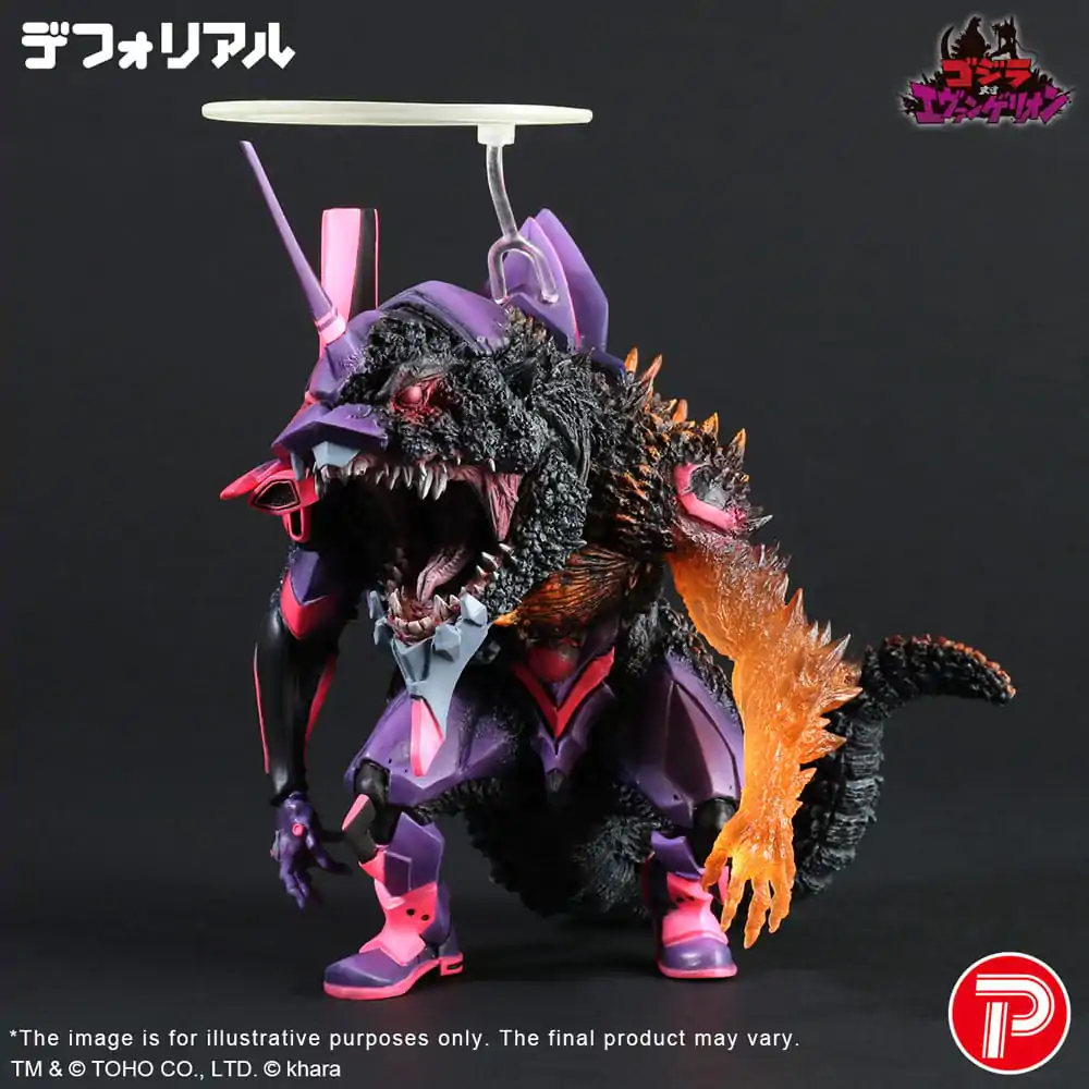 Godzilla vs. Evangelion Deforeal PVC Socha Test Type-01 Burning "G" Awakening Form 19 cm produktová fotografia