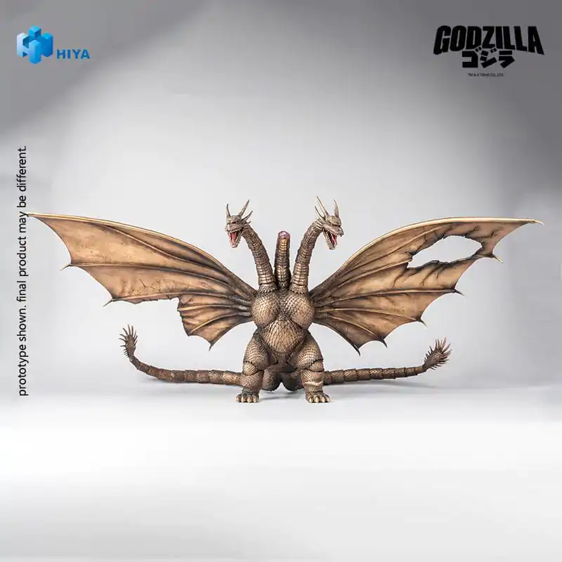 Godzilla vs. King Ghidorah (1991) Exquisite Basic Akčná figúrka King Ghidorah Battle Damaged Version 33 cm produktová fotografia