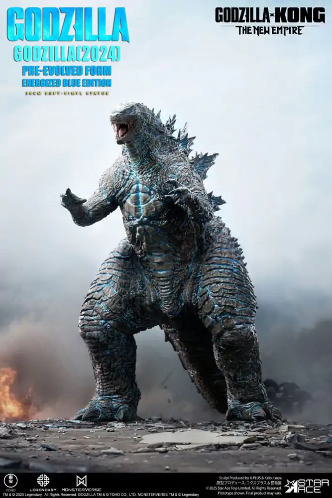 Godzilla vs. Kong: The New Empire Mäkká vinylová socha Godzilla (2024) Evolved Blue Edition 28 cm produktová fotografia
