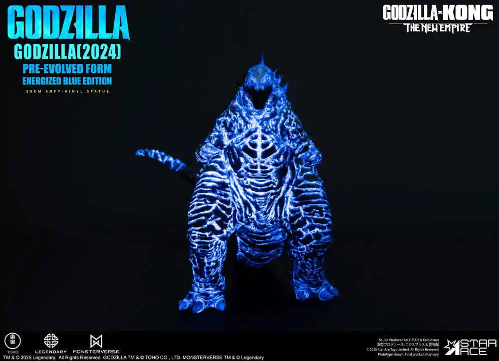 Godzilla vs. Kong: The New Empire Mäkká vinylová socha Godzilla (2024) Evolved Blue Edition 28 cm produktová fotografia