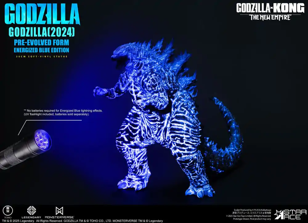 Godzilla vs. Kong: The New Empire Mäkká vinylová socha Godzilla (2024) Evolved Blue Edition 28 cm produktová fotografia